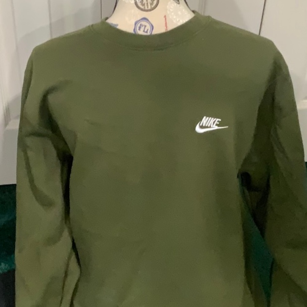 Hunter Green Nike Crewneck Sweatshirt